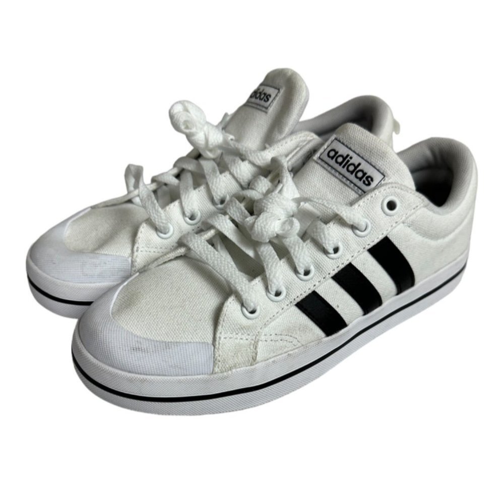 Adidas Bravada Women’s Skateboarding Sneaker White Size US 5.5 Sku 2398 - Picture 2 of 15